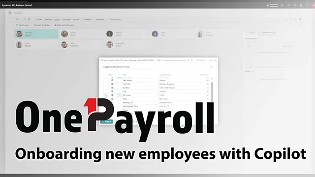 OnePayroll New Employee Onboarding